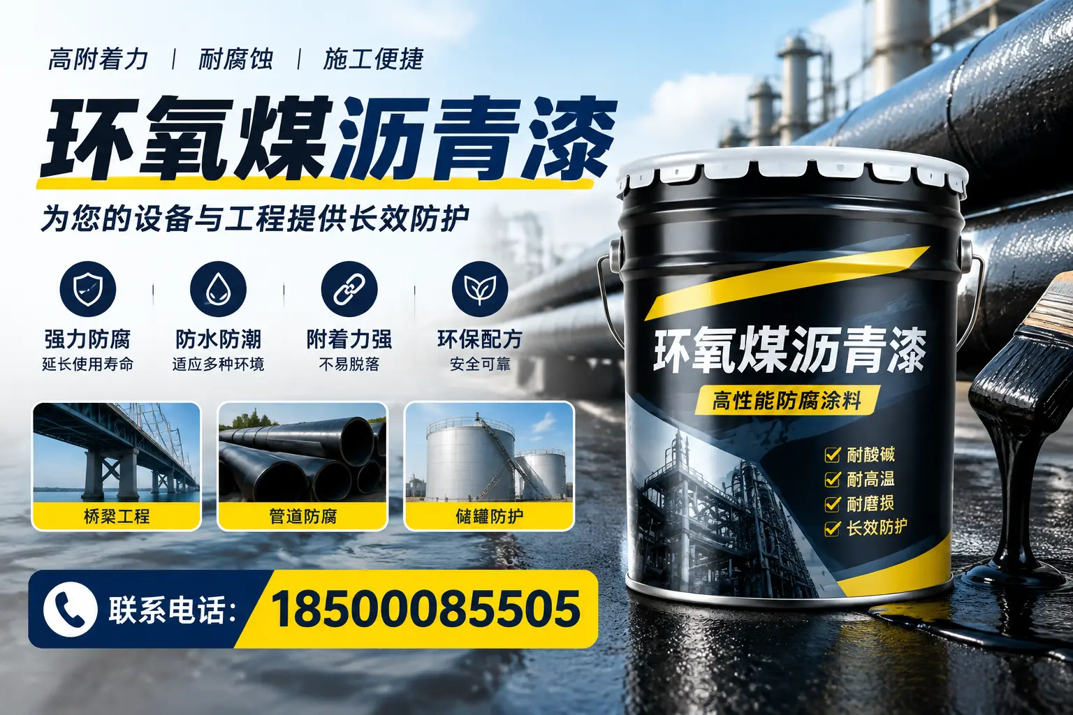 环氧煤沥青漆与其他涂料的对比分析，助力果洛企业决策