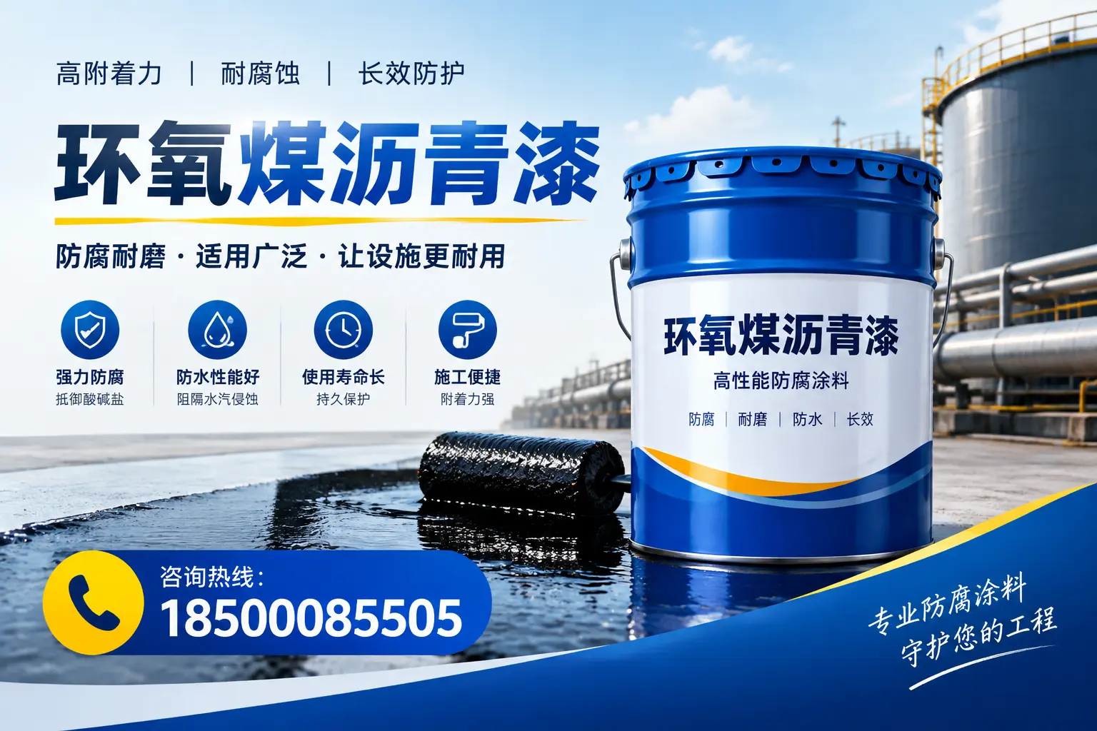 环氧煤沥青漆与其他涂料的对比分析，助力果洛企业决策